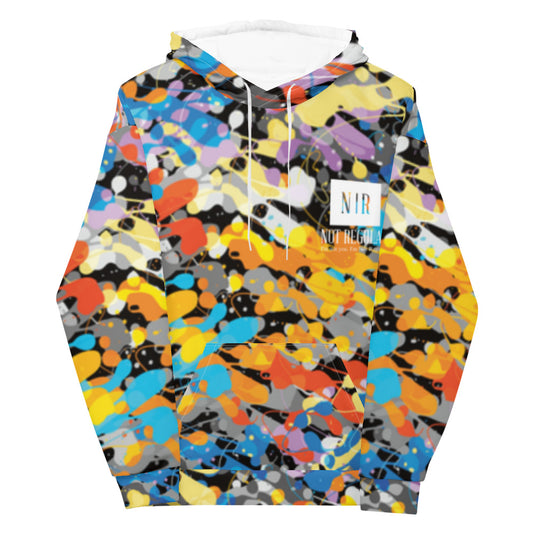 Not Regular "PaintSpill" Hoodie